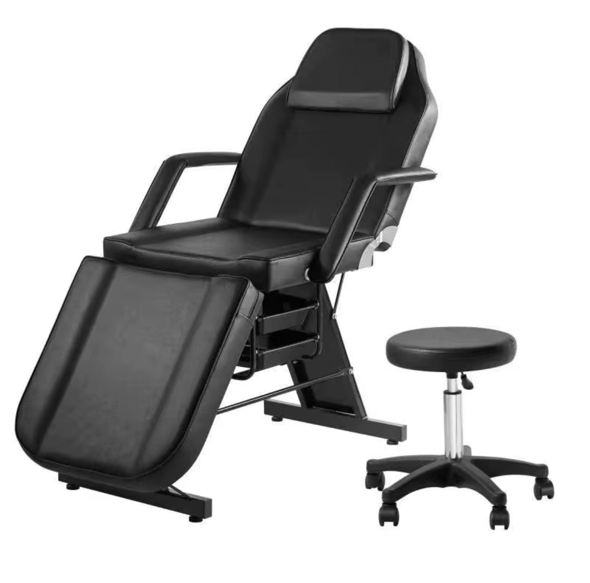 Luxe Lounge Premium Beauty Bed & Stool