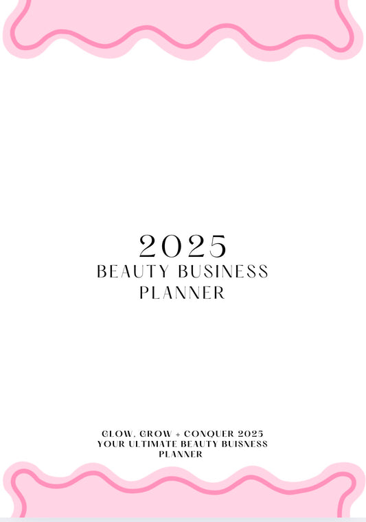 2025 Beauty Business Planner