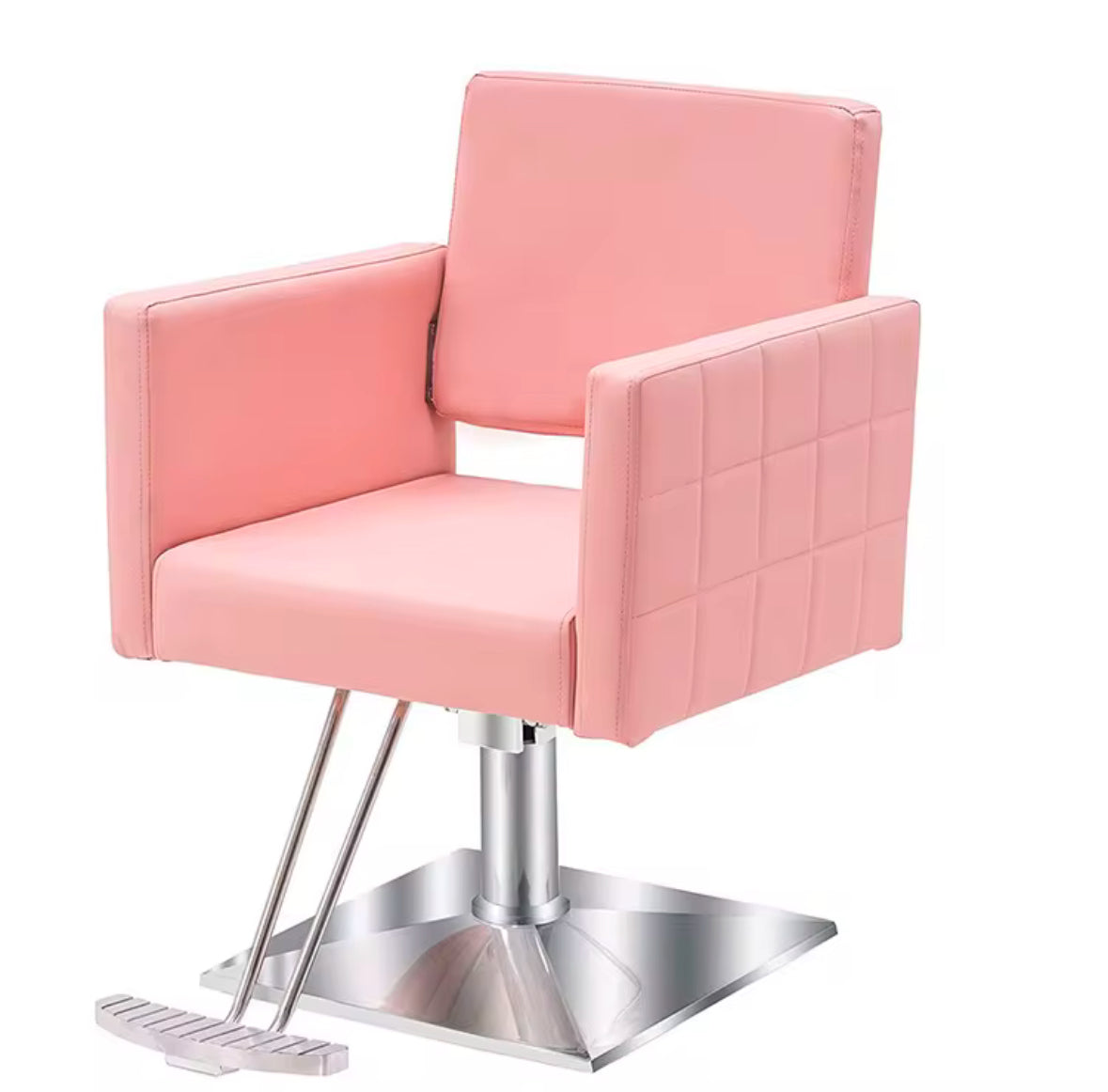 Blush Luxe Salon Chair