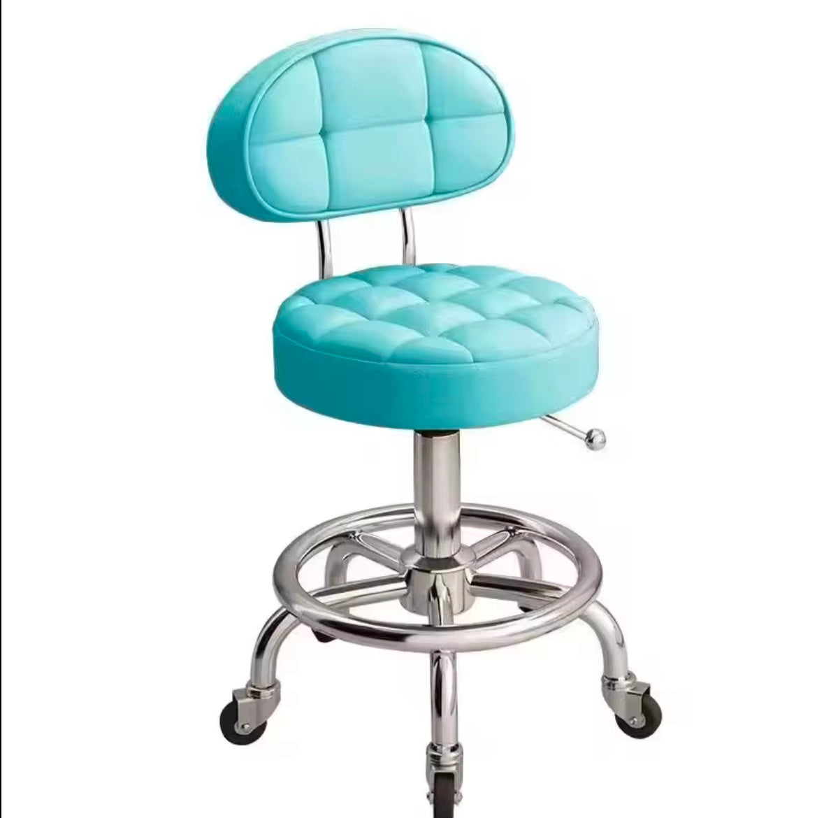 Isabella Padded Swivel Stool