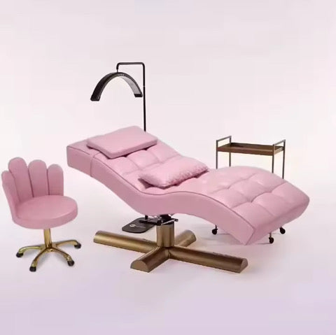 Barbie Beauty Leather Lounge, Chair, Moonlight & Trolley